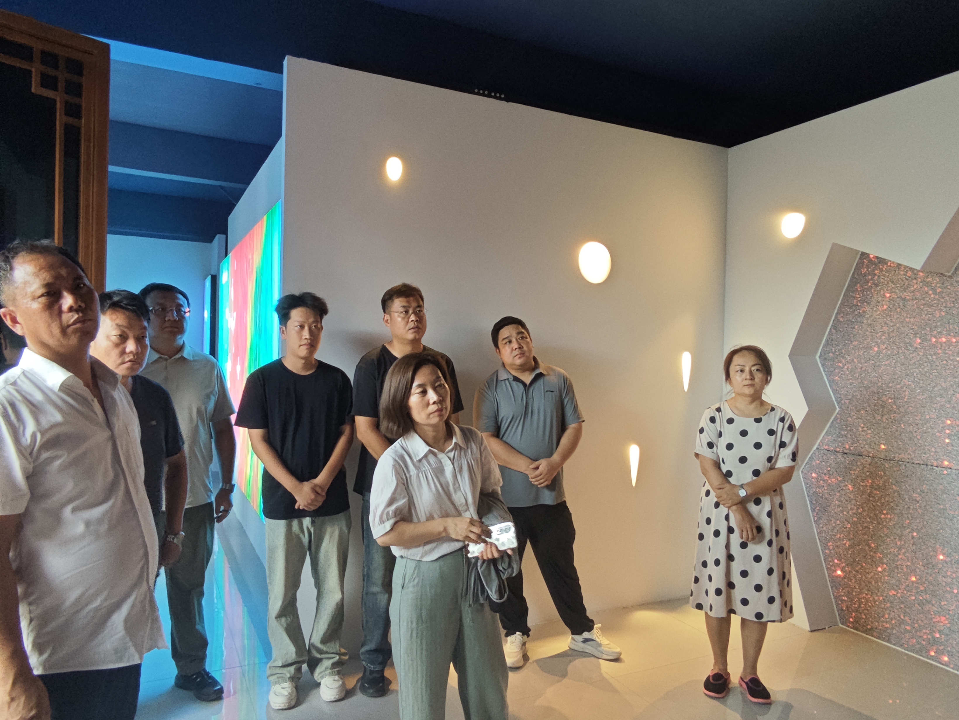 開封文投教育一行蒞臨星如雨光影研學(xué)基地調(diào)研